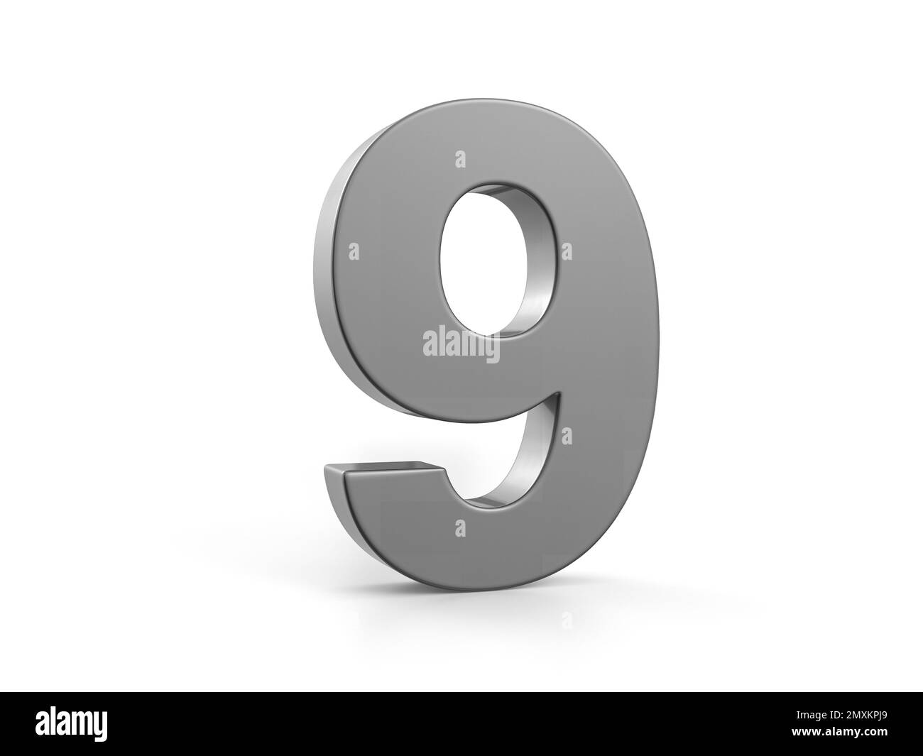 Car paint number nine on a white background. 3d illustration Stock Photo Alamy
