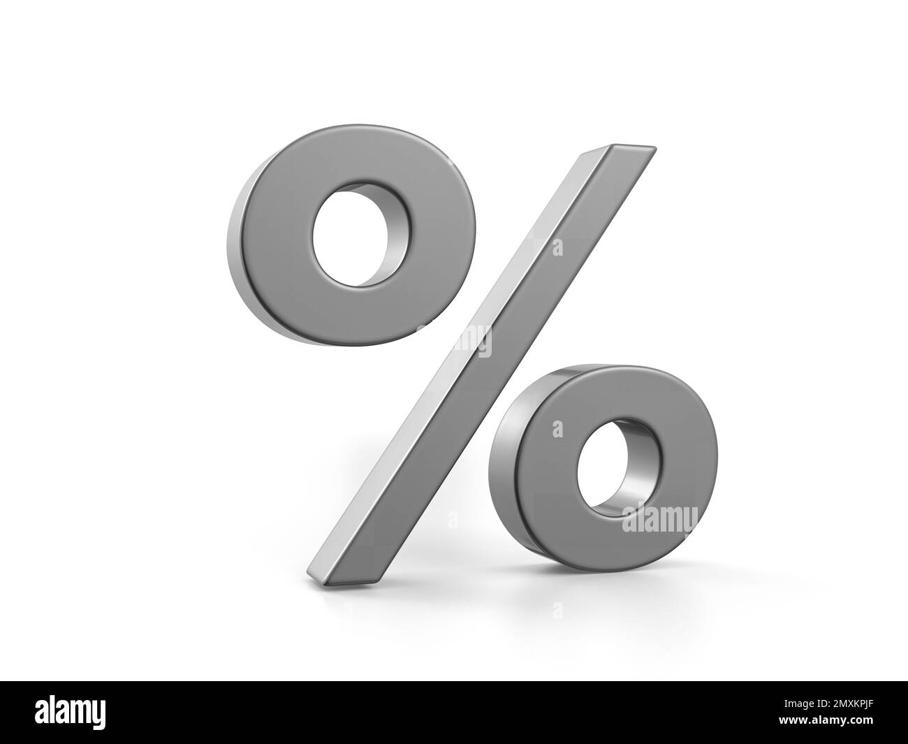 Car paint percentage symbol on a white background. 3d illustration ...