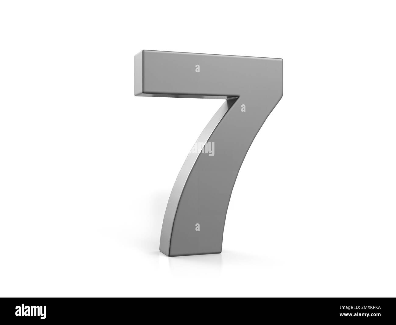 Car paint number seven on a white background. 3d illustration Stock Photo Alamy