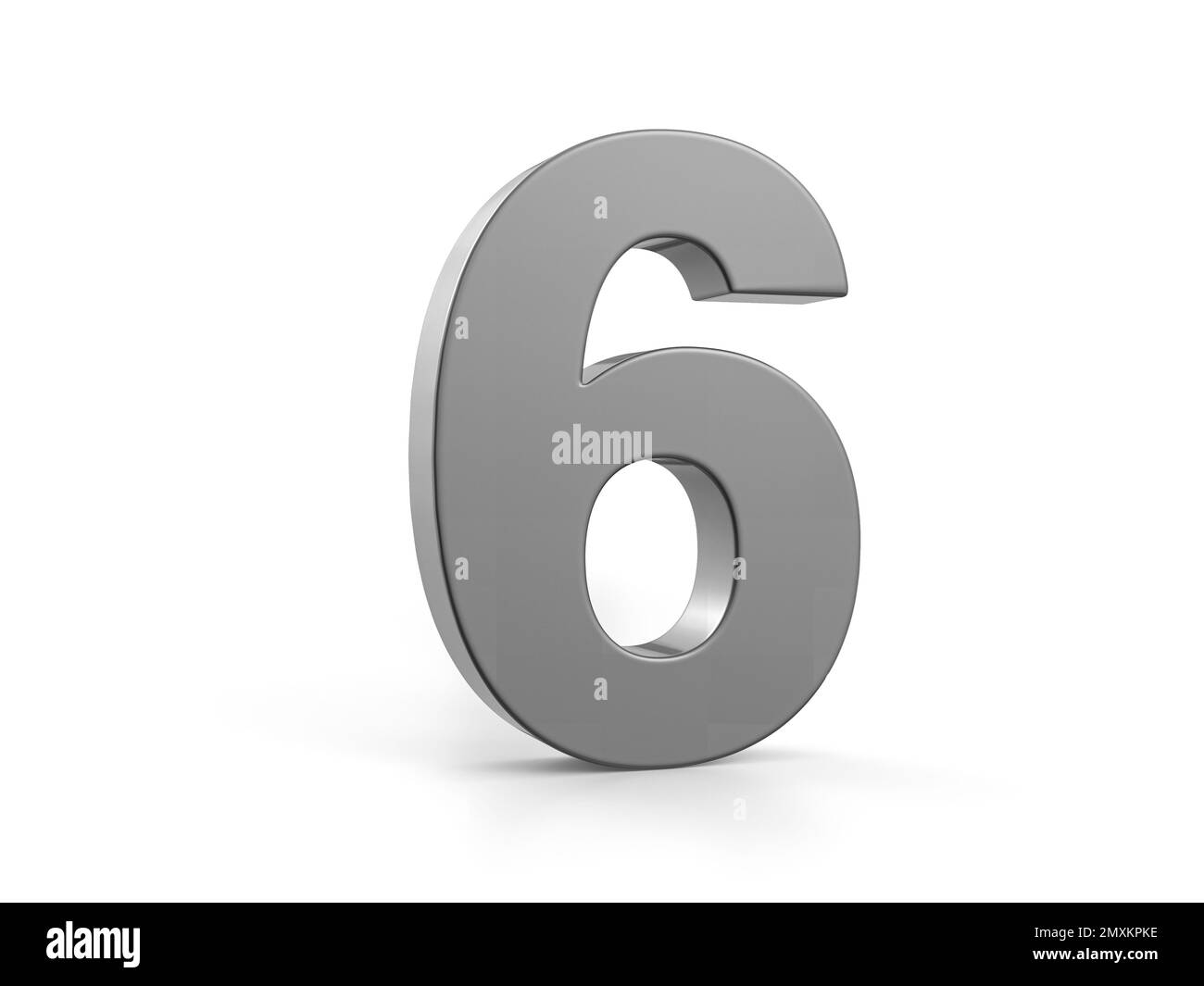 Car paint number six on a white background. 3d illustration Stock Photo Alamy