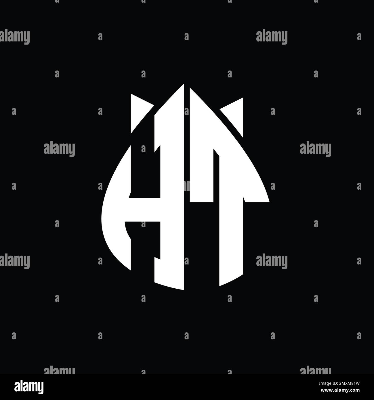 Ht Shape Design Ht font hi-res stock photography and images - Alamy