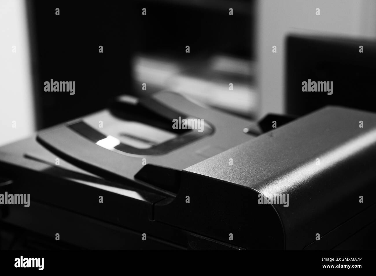 printer scanner in black and white. High quality photo Stock Photo Alamy