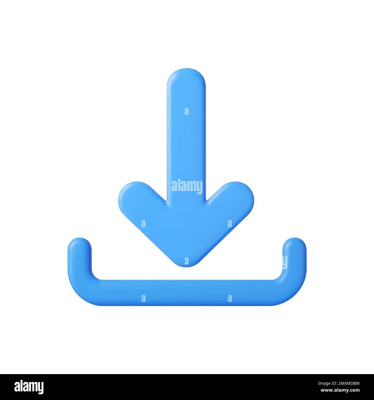3d download icon Stock Vector Image & Art Alamy