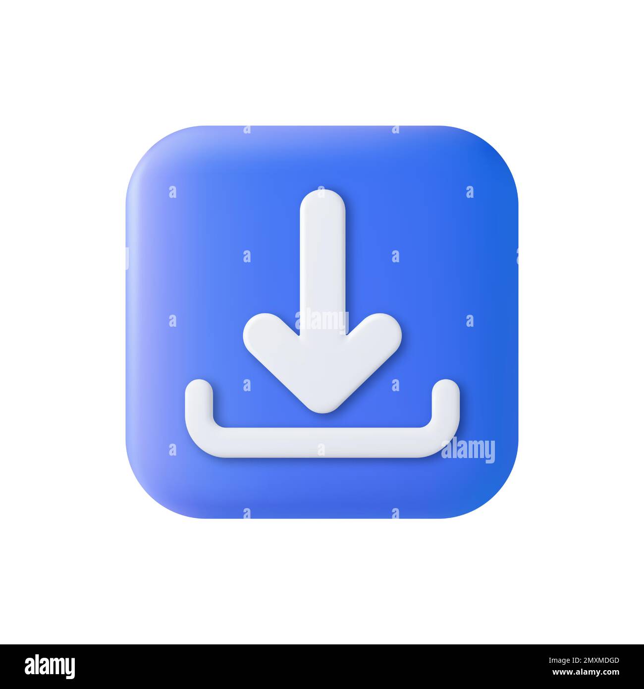 3d download icon Stock Vector Image & Art Alamy