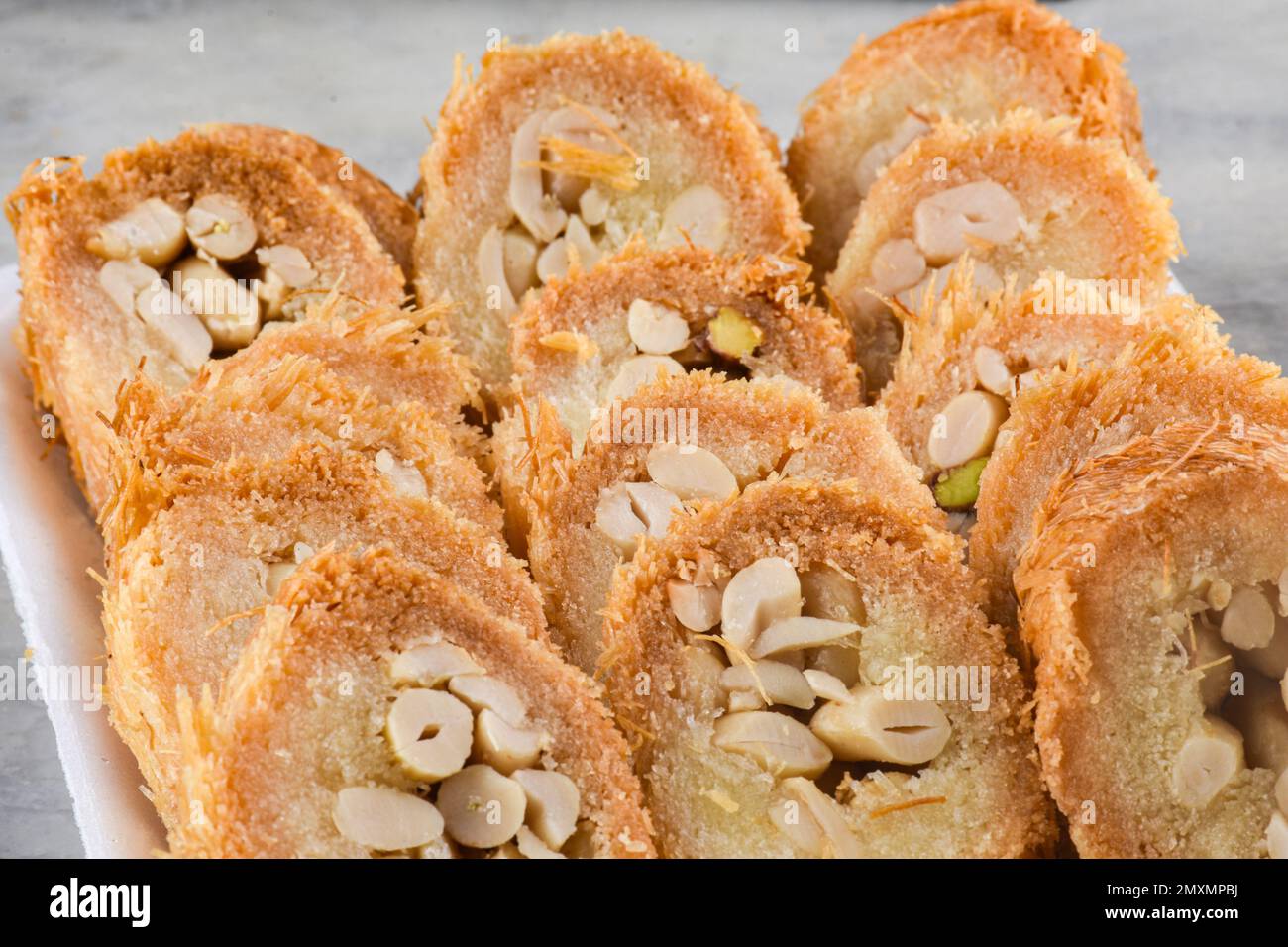 Lebanese sweet Burma Pistachios stock photo Stock Photo