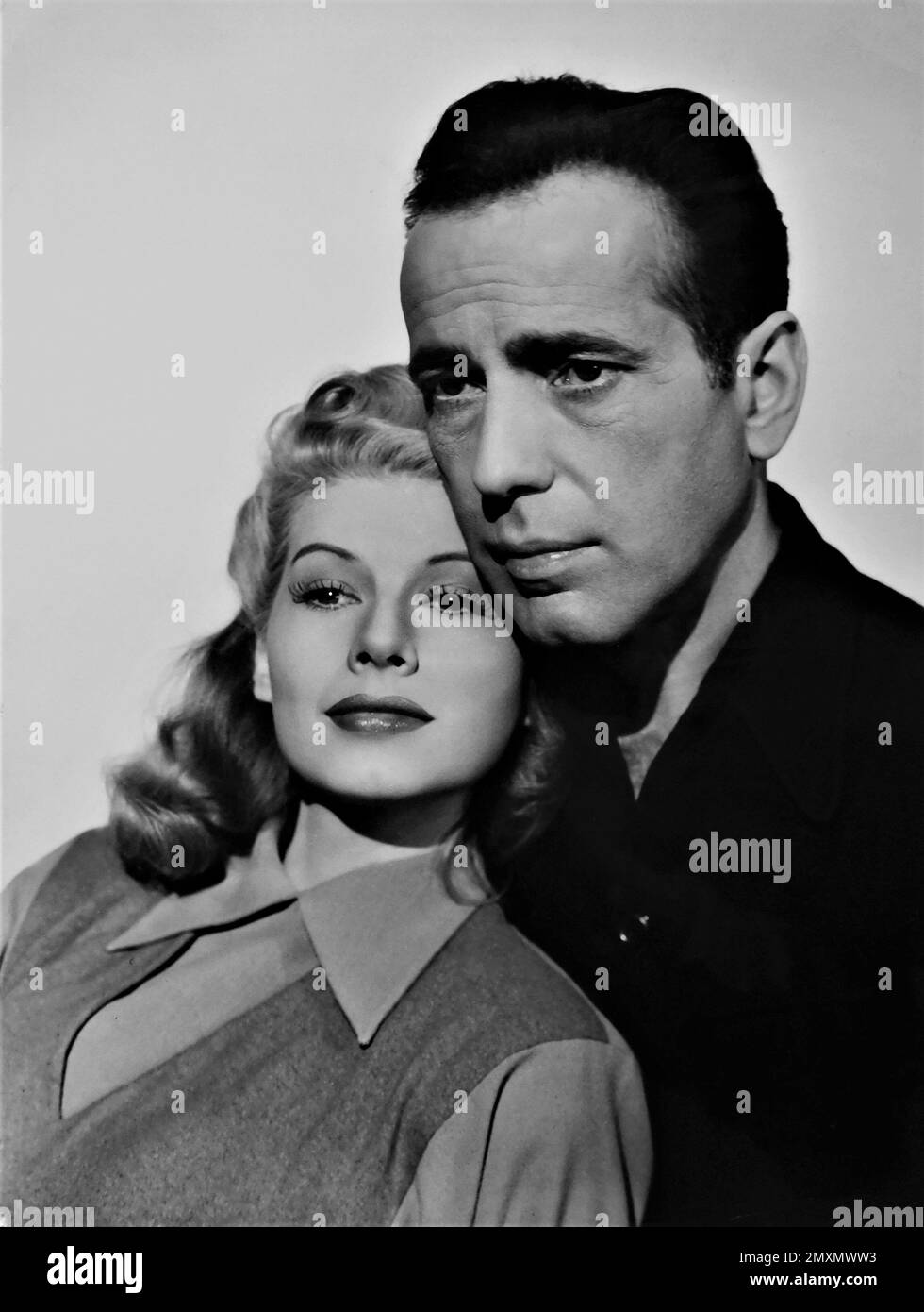 IRENE MANNING and HUMPHREY BOGART Portrait in THE BUG SHOT 1942 director LEWIS SEILER music Adolph Deutsch Warner Bros. Stock Photo