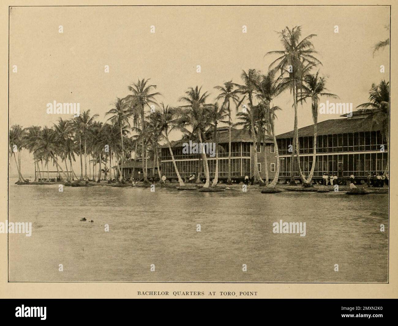 Toro Point Bachelor Quarters at Toro Point from the book Panama and the Canal in ...