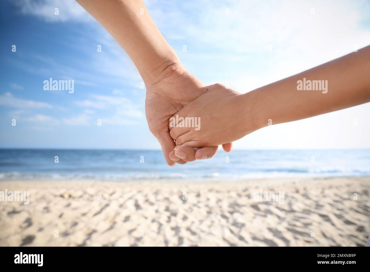 Closeup view couple holding hi-res stock photography and images - Alamy