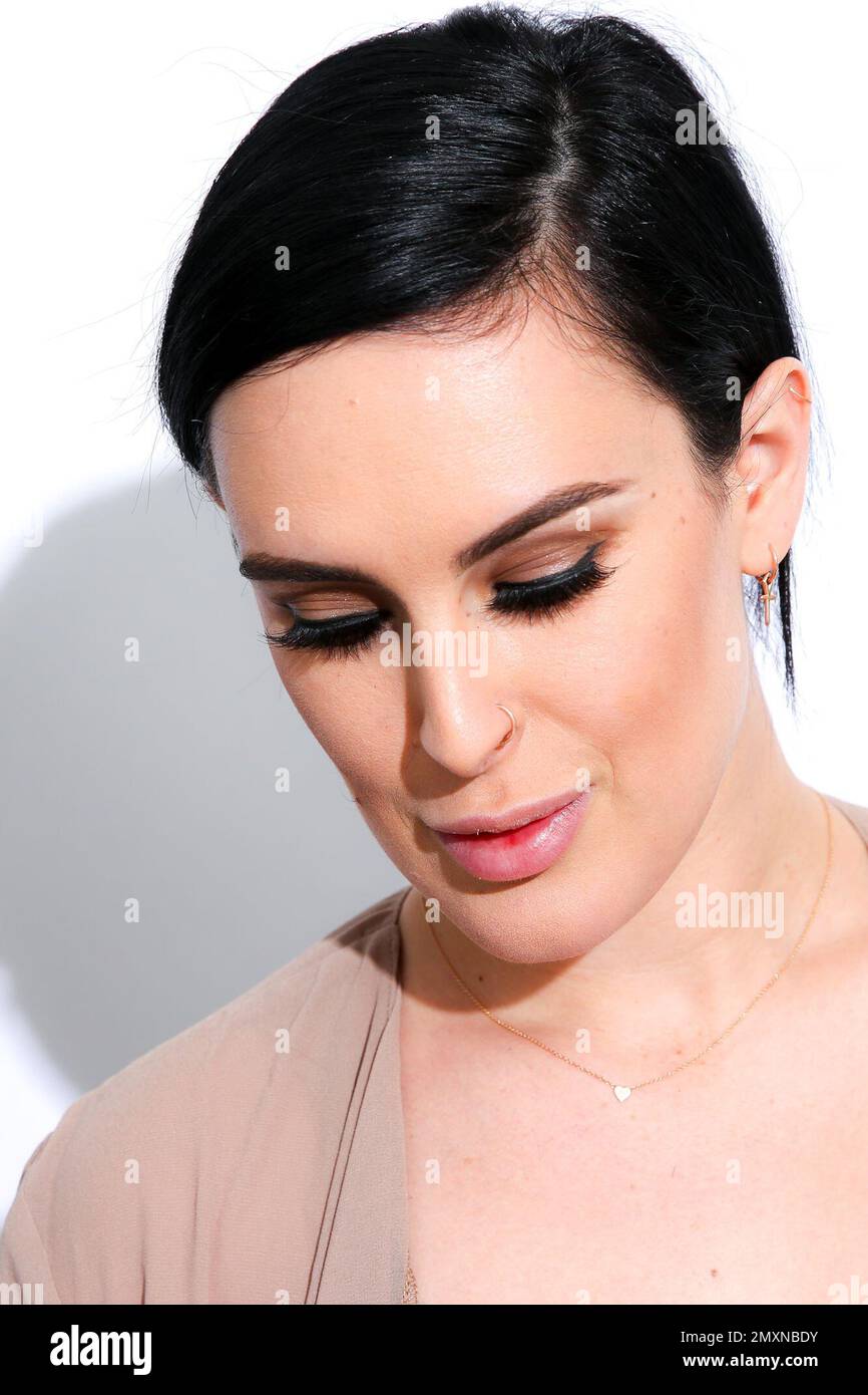 In this Sept. 22, 2016 photo, actresssinger Rumer Willis poses for a