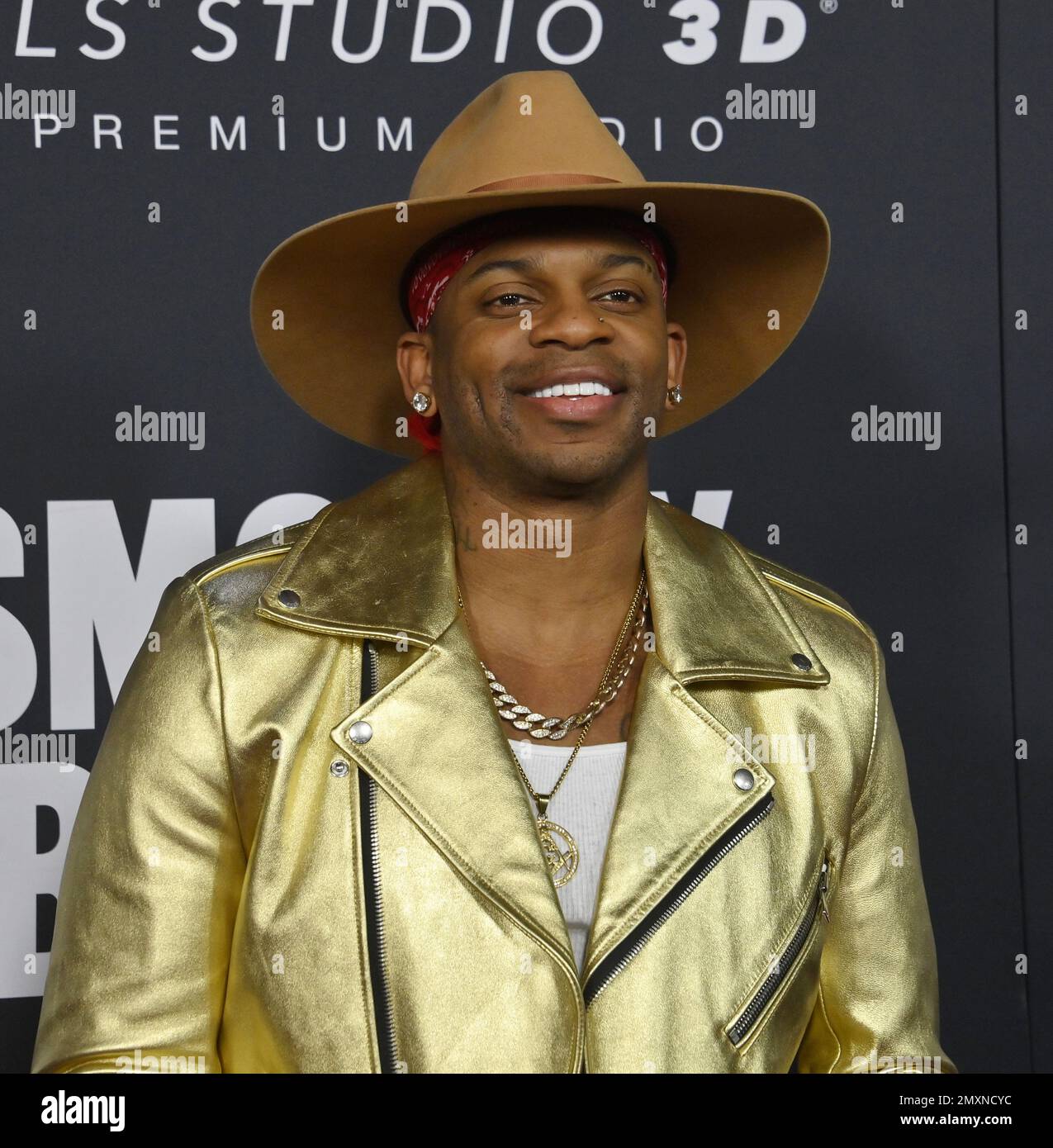 Los Angeles, USA. 03rd Feb, 2023. Jimmie Allen attends the MusiCares Persons of the Year gala at the Los Angeles Convention Center on Los Angeles on Friday, February 3, 2023. Photo by Jim Ruymen/UPI Credit: UPI/Alamy Live News Stock Photo