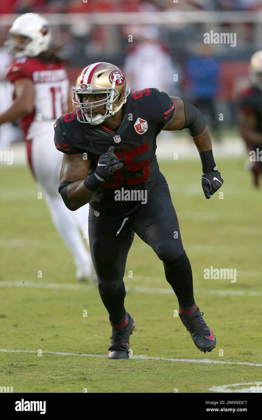 San Francisco 49ers linebacker Ahmad Brooks during an NFL football game ...