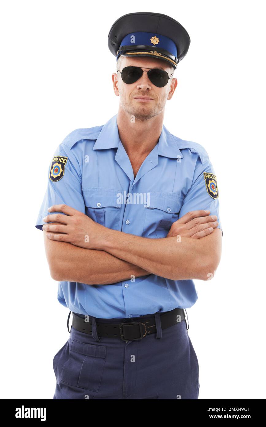 portrait-police-and-officer-with-a-man-i