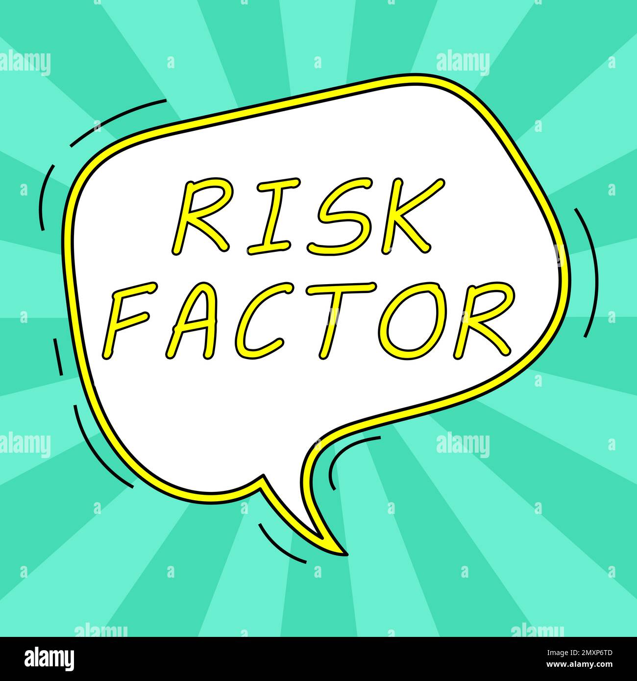 Sign displaying Risk Factor. Business approach Something that rises the ...