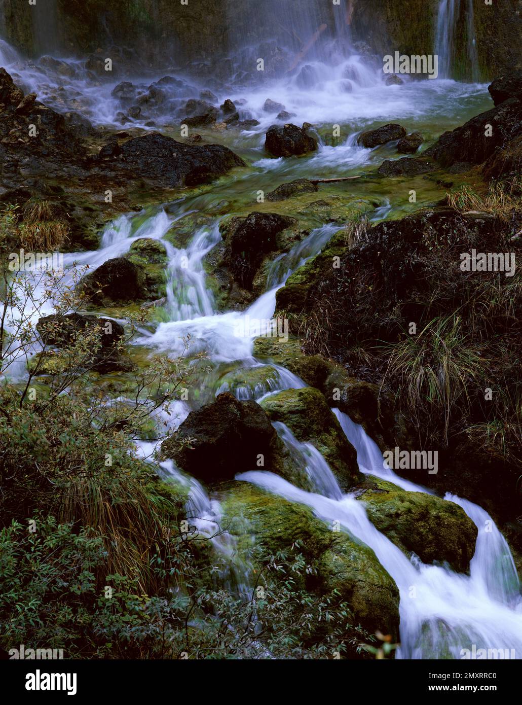 Jiuzhaigou in sichuan province Stock Photo