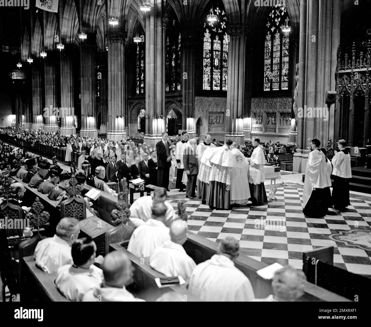 Some of the 130 roman catholic men and women at investiture rites in st