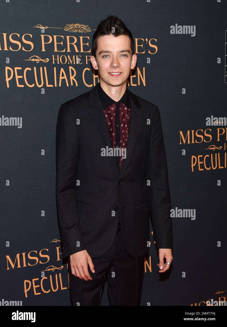 Actor Asa Butterfield Attends Miss Peregrine s Home For Peculiar actor-asa-butterfield-attends-miss-peregrine-s-home-for-peculiar
