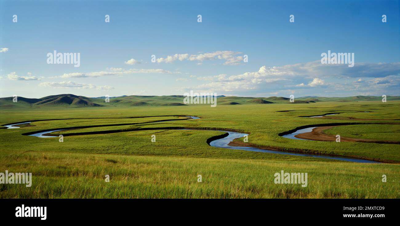 Inner Mongolia hulun buir prairie Stock Photo Alamy