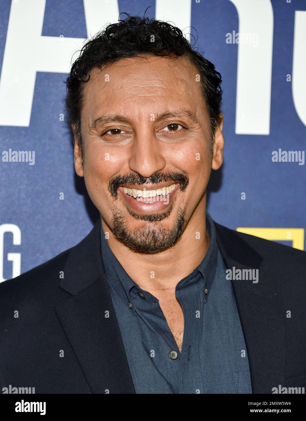 Aasif Mandvi attends the premiere of National Geographic Channel's, "Years of Living Dangerously", at the American Museum of Natural History on Wednesday, Sept. 21, 2016, in New York. (Photo by Evan Agostini/Invision/AP) Stock Photo