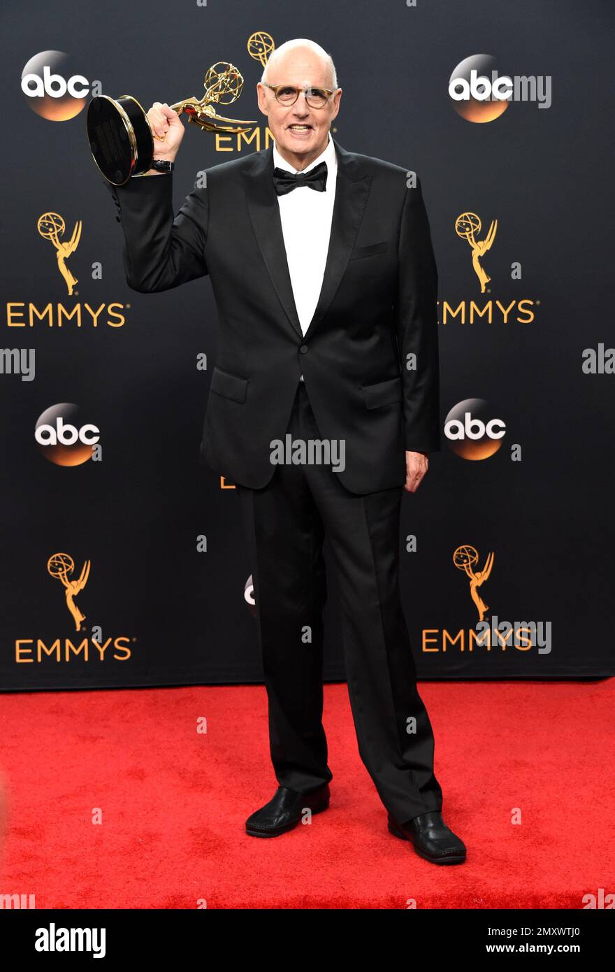 Jeffrey Tambor poses in the press room with the award for for