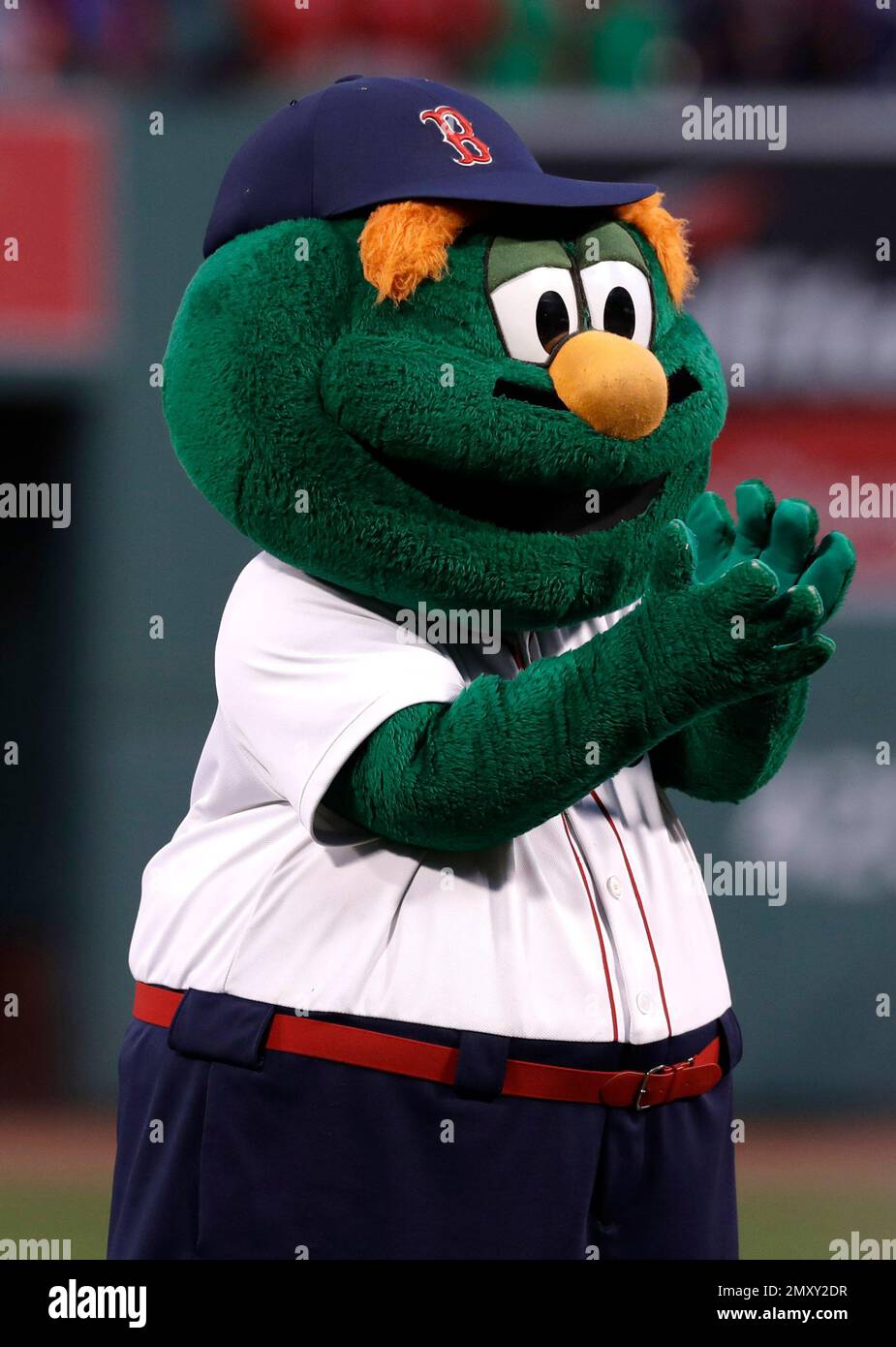 PHOTO GALLERY/Wally the Green Monster comes to Cohasset!