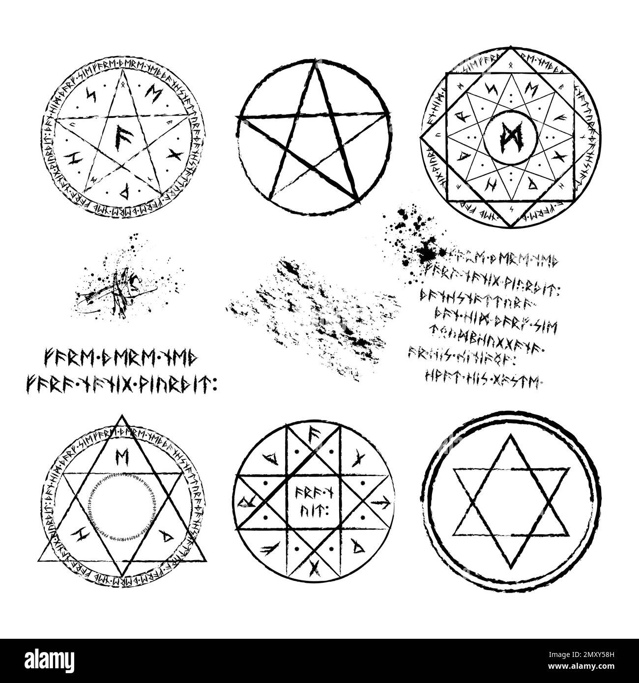 Pin by Autumn Cloud on Witch books in 2023  Witchcraft symbols, Pentacle,  Magick symbols