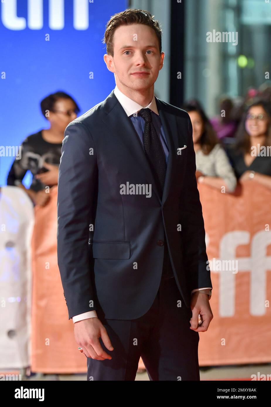Mark O'Brien arrives at the "Arrival" premiere on day 5 of the Toronto
