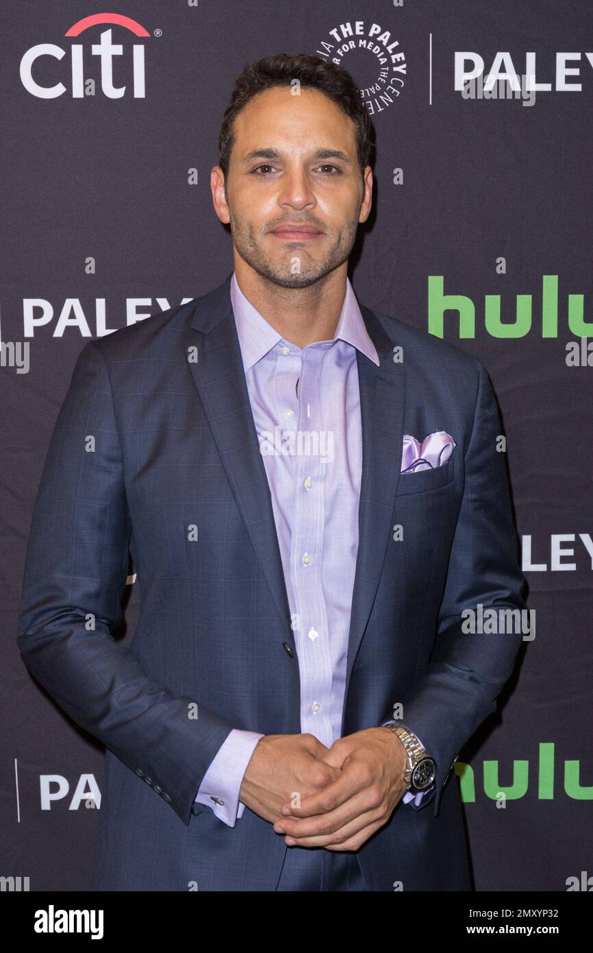 Daniel Sunjata, a cast member in the television series “Notorious