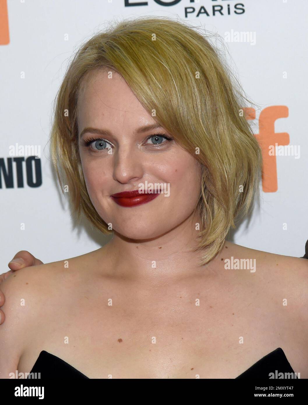 Elisabeth Moss arrives at "The Bleeder" premiere on day 3 of the