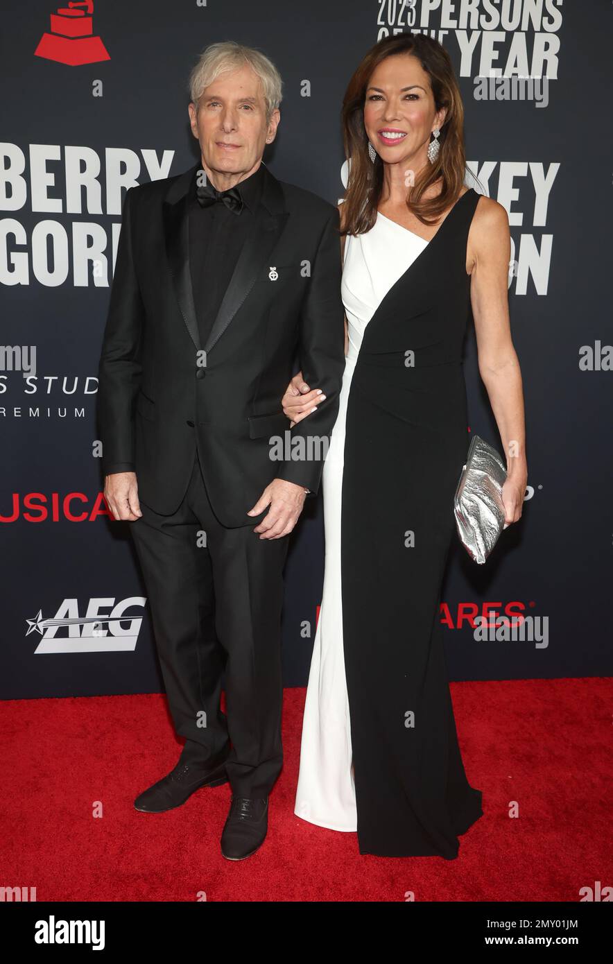 Los Angeles, Ca. 3rd Feb, 2023. Michael Bolton, Heather Kerzner at the