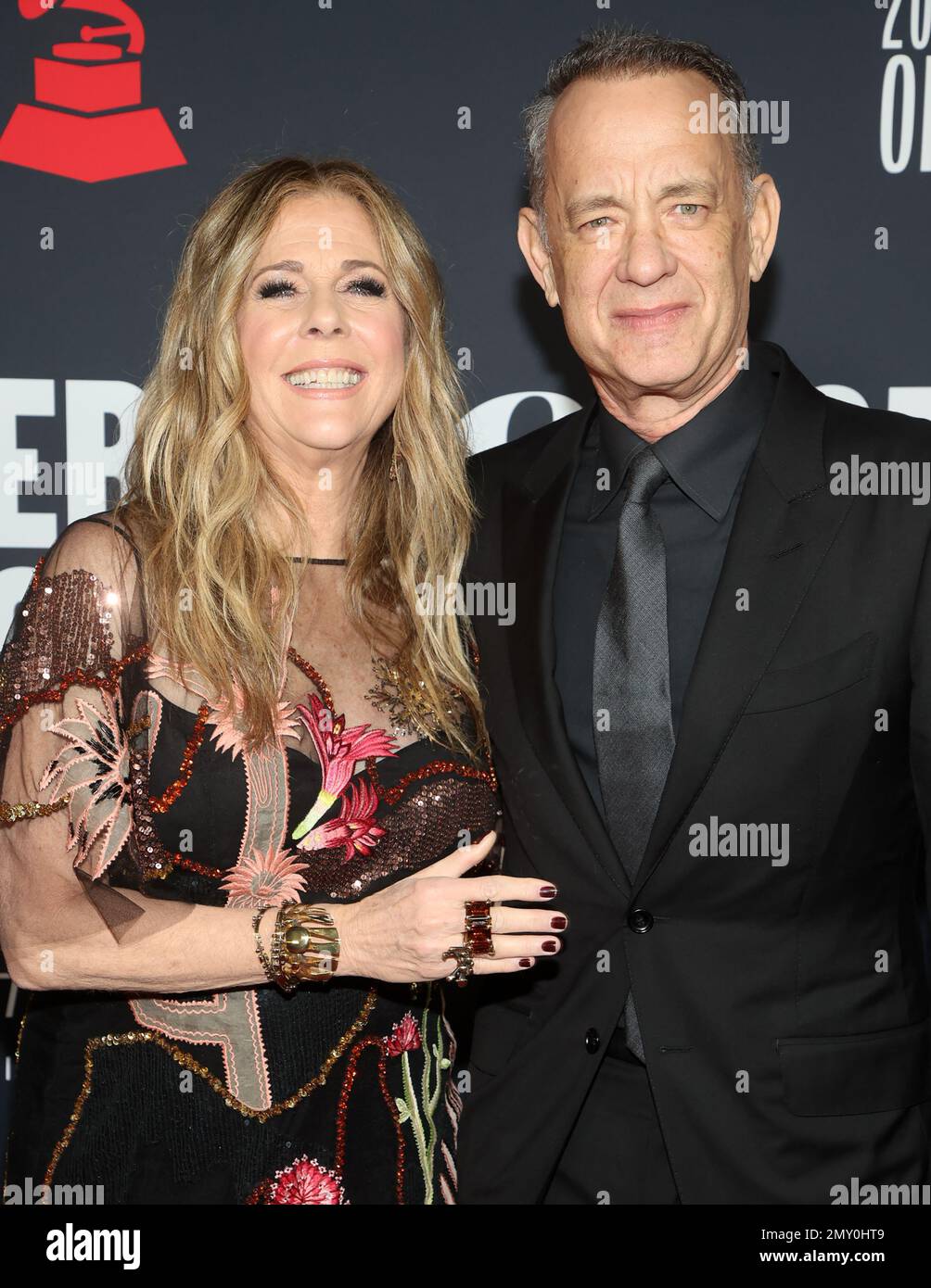 Los Angeles, Ca. 3rd Feb, 2023. Rita Wilson, Tom Hanks at the MUSICARES