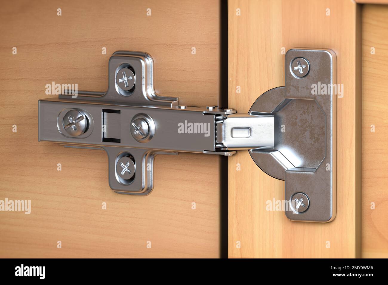 swing door hinge furniture. Fittings hardware for wardrobe and