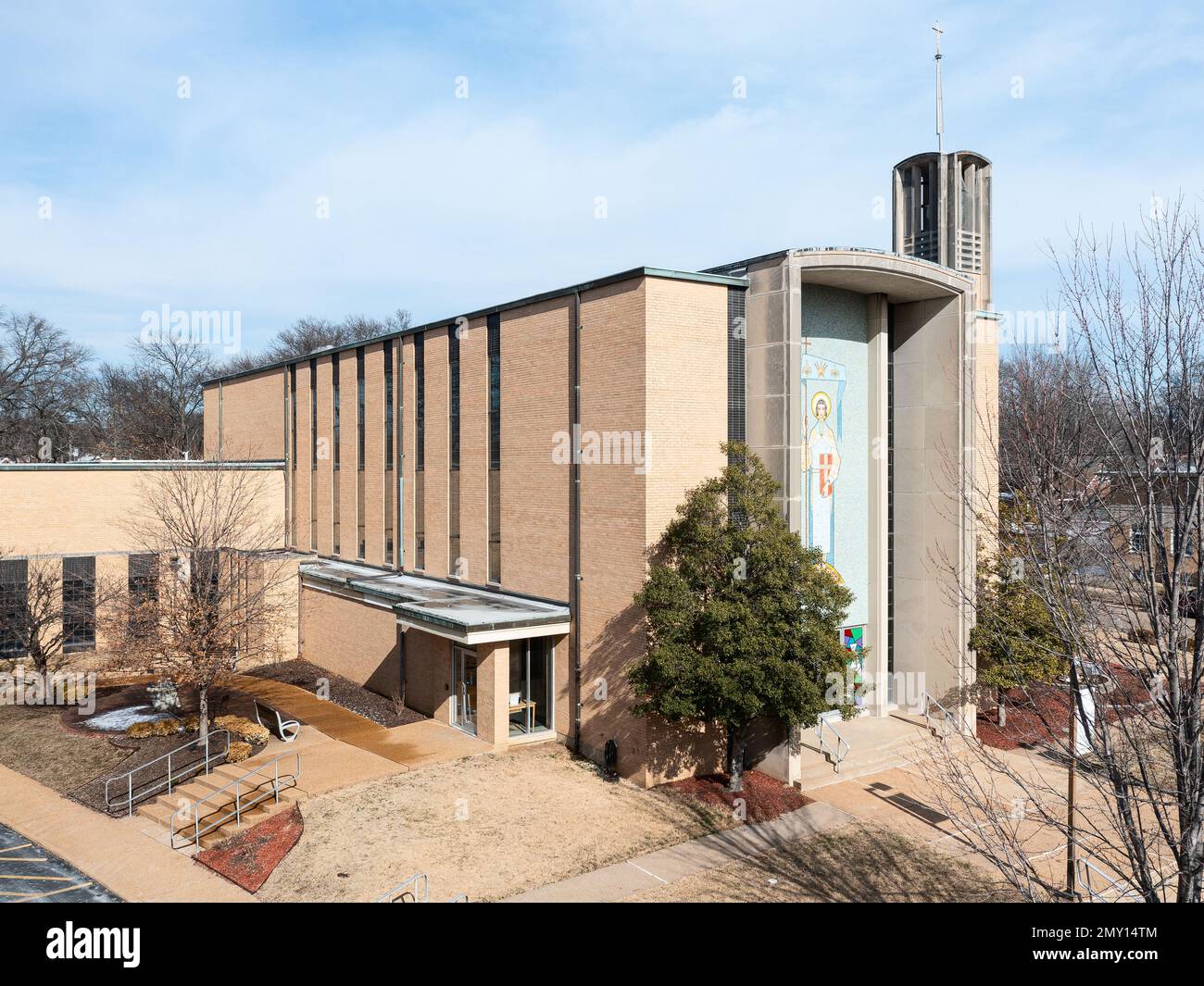 St. Joan of Arc Catholic Church Stock Photo Alamy