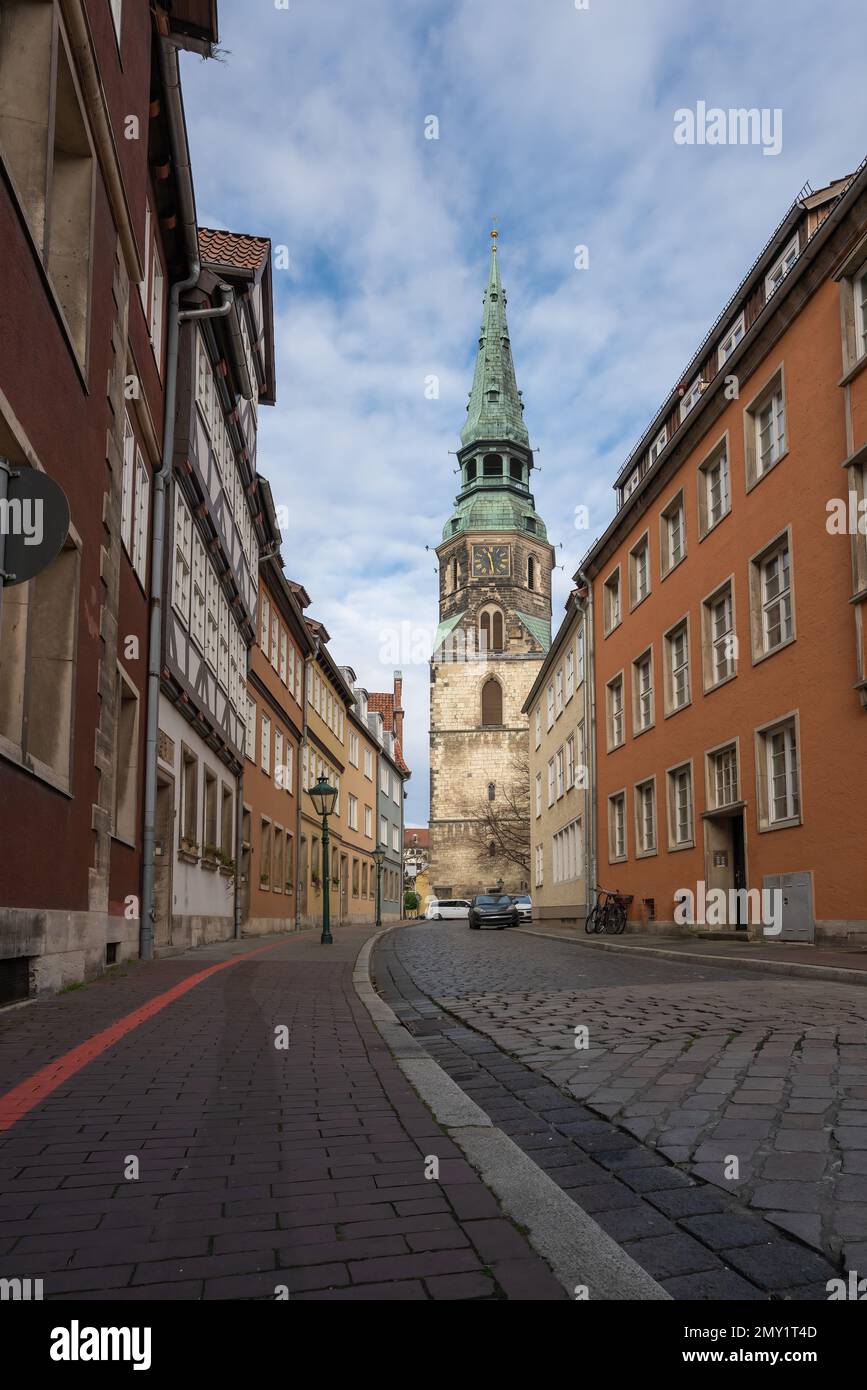 Kreuzkirche Lutheran Church - Hanover, Lower Saxony, Germany Stock Photo