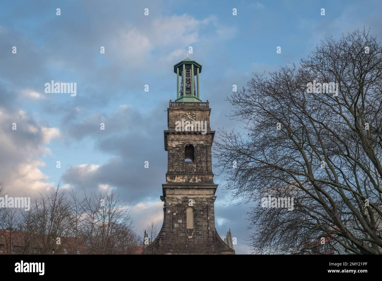 Aegidien Church (Aegidienkirche) war memorial tower - Hanover, Lower Saxony, Germany Stock Photo