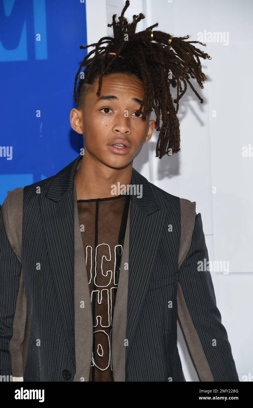 Jaden Smith arrives at the MTV Video Music Awards at Madison Square ...
