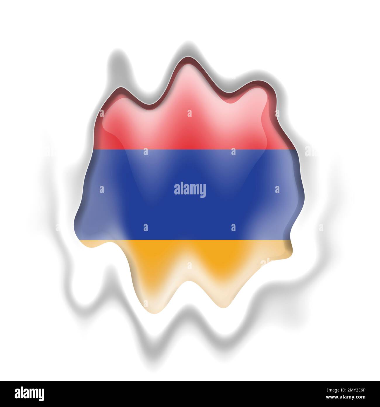 The flag of armenia hi-res stock photography and images - Alamy