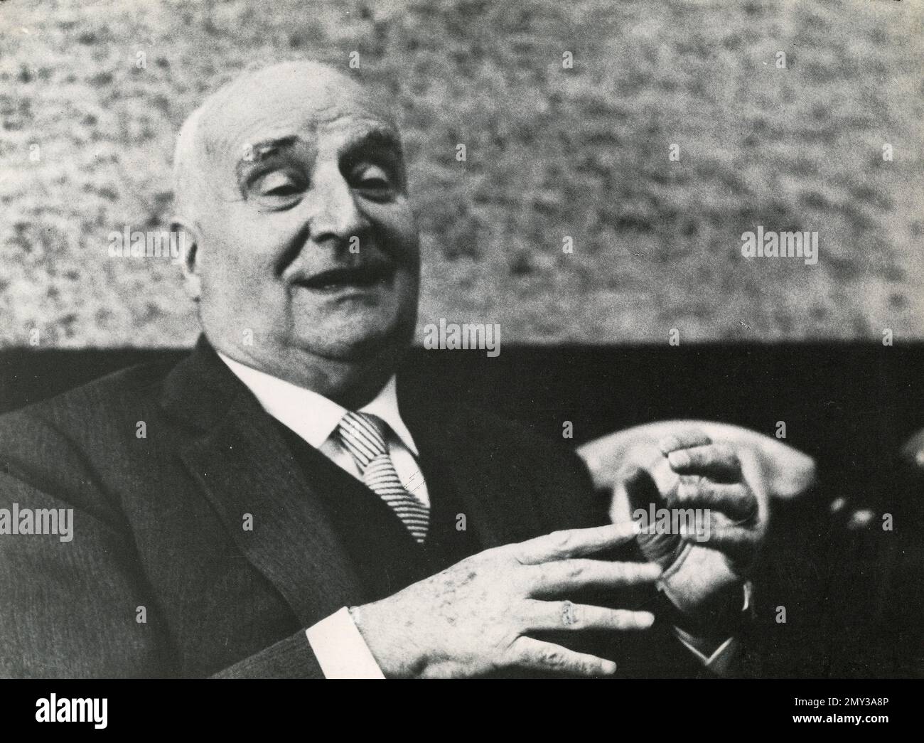 Italian editor Angelo Rizzoli, Italy 1970 Stock Photo Alamy