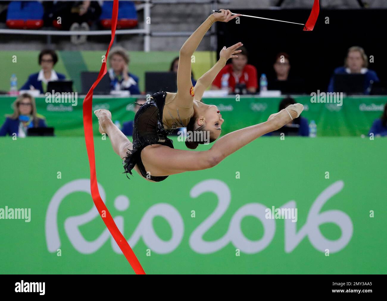 Russia s Margarita Mamun Performs During The Rhythmic Gymnastics 