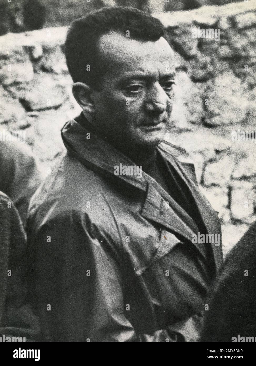 Italian journalist Mauro De Mauro, kidnapped and disappeared, Italy 1970 Stock Photo