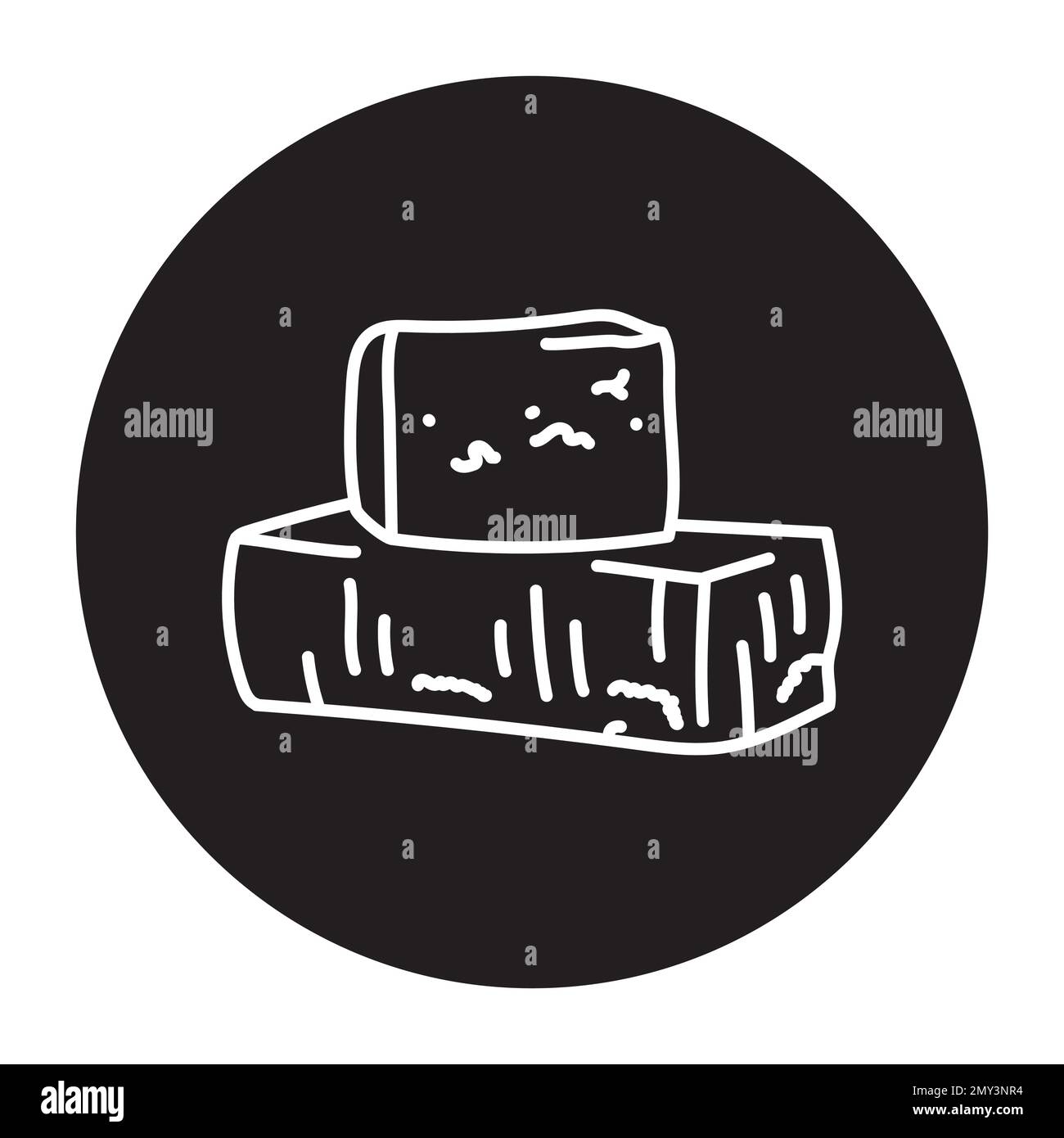 Limburger cheese black line icon. Dairy product. Pictogram for web page