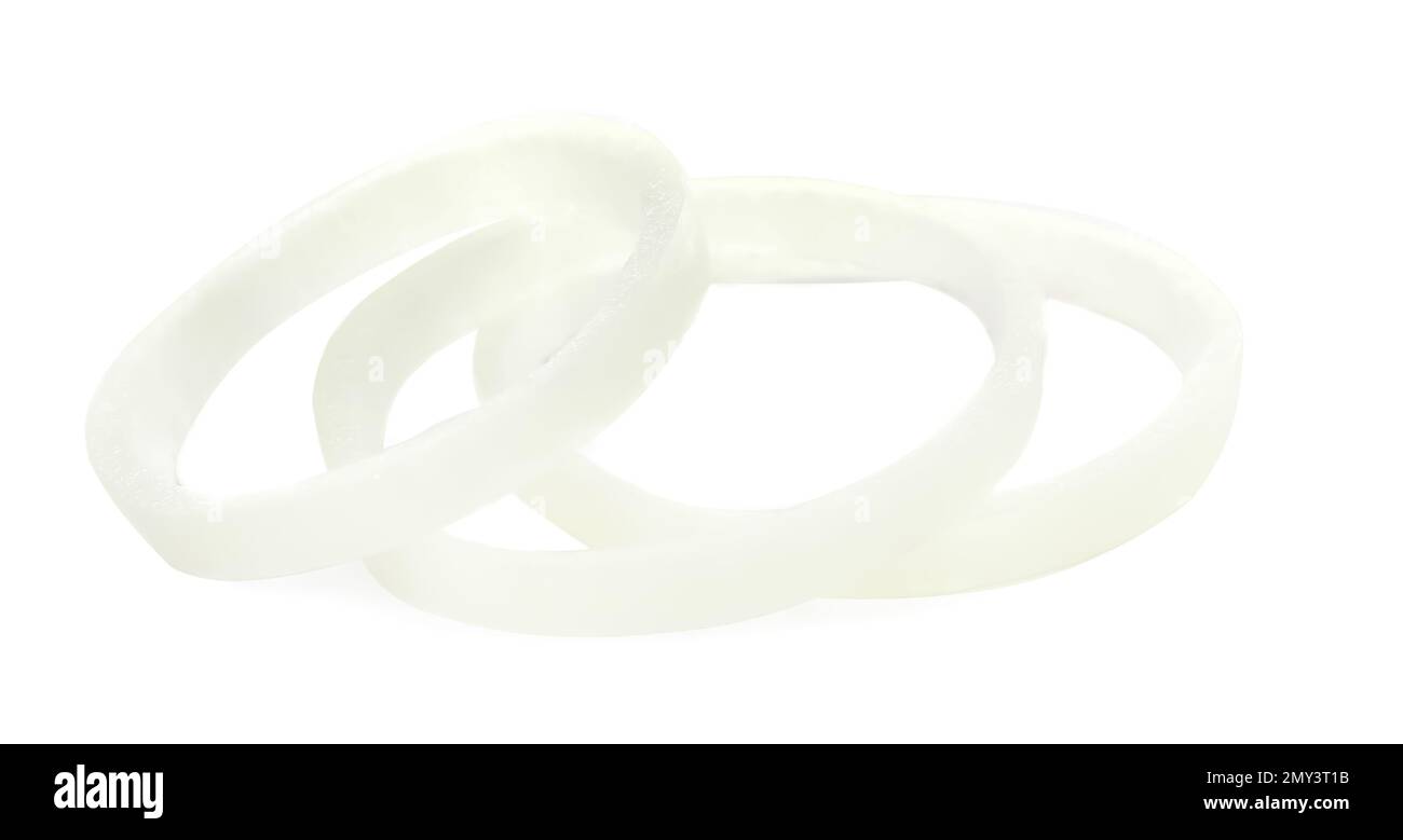 Raw onion rings hi-res stock photography and images - Alamy