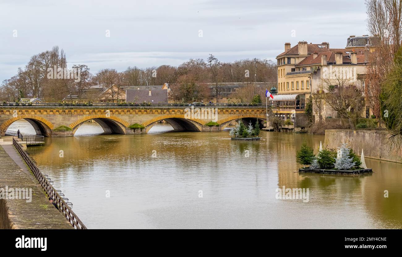 Impression of Metz, a city in the Lorraine region located in northeast