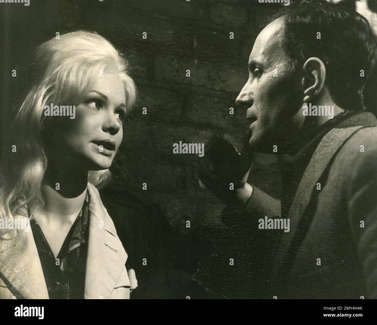 Actress Margaret Rose Keil and actor Peter Burton in the movie That