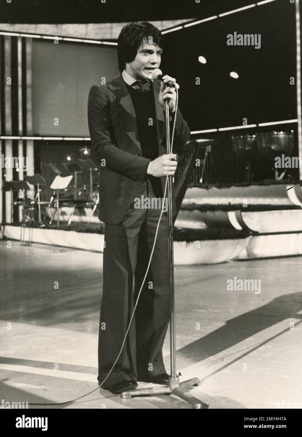 Italian singer and actor Massimo Ranieri, Italy 1970s Stock Photo - Alamy