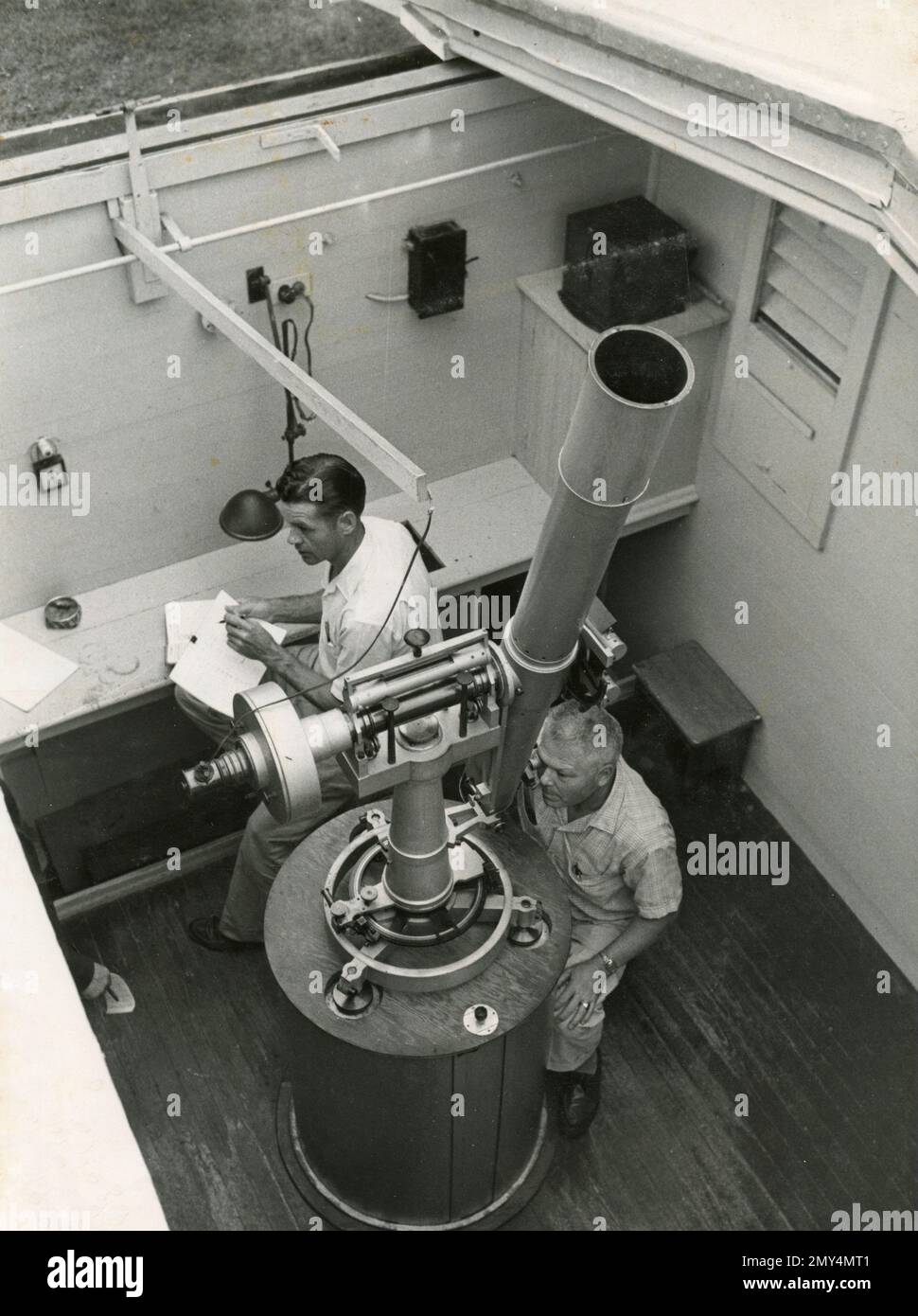 Zenith telescope at the International Latitude Station in Gaithersburg