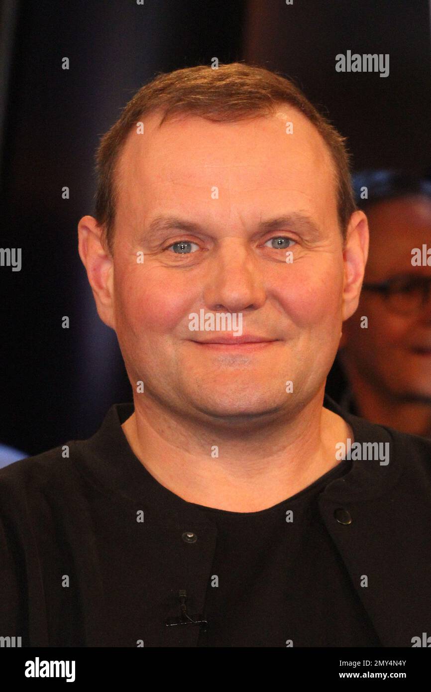 Actor Devid Striesow during the NDR Talk Show at NDR Studios on ...