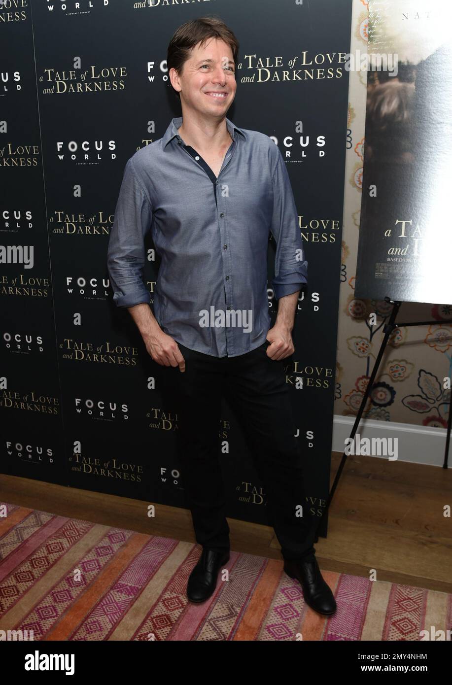 Joshua Bell attends the premiere of “A Tale of Love & Darkness”, at The