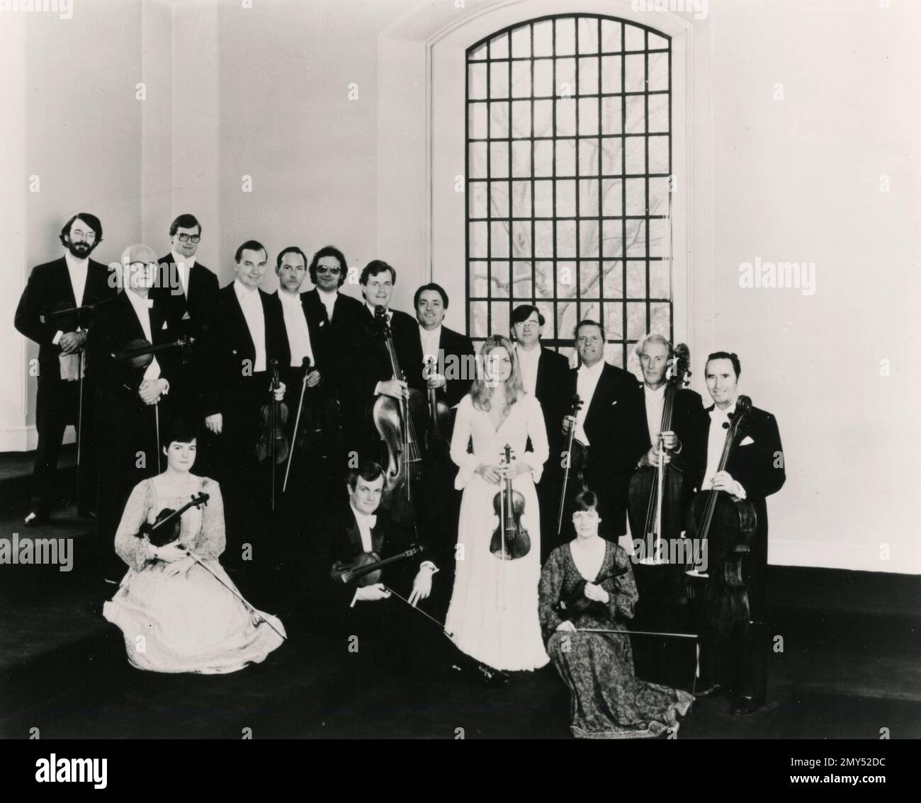 The chamber ensemble of the Academy of St-Martin's-in-the-Fields, London, UK 1980s Stock Photo