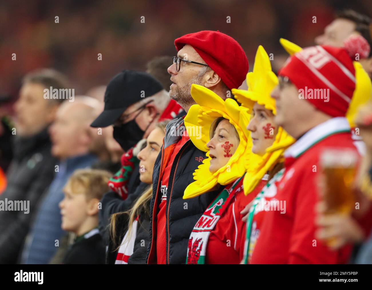 4th February 2023; Principality Stadium, Cardiff, Wales: Six Nations ...