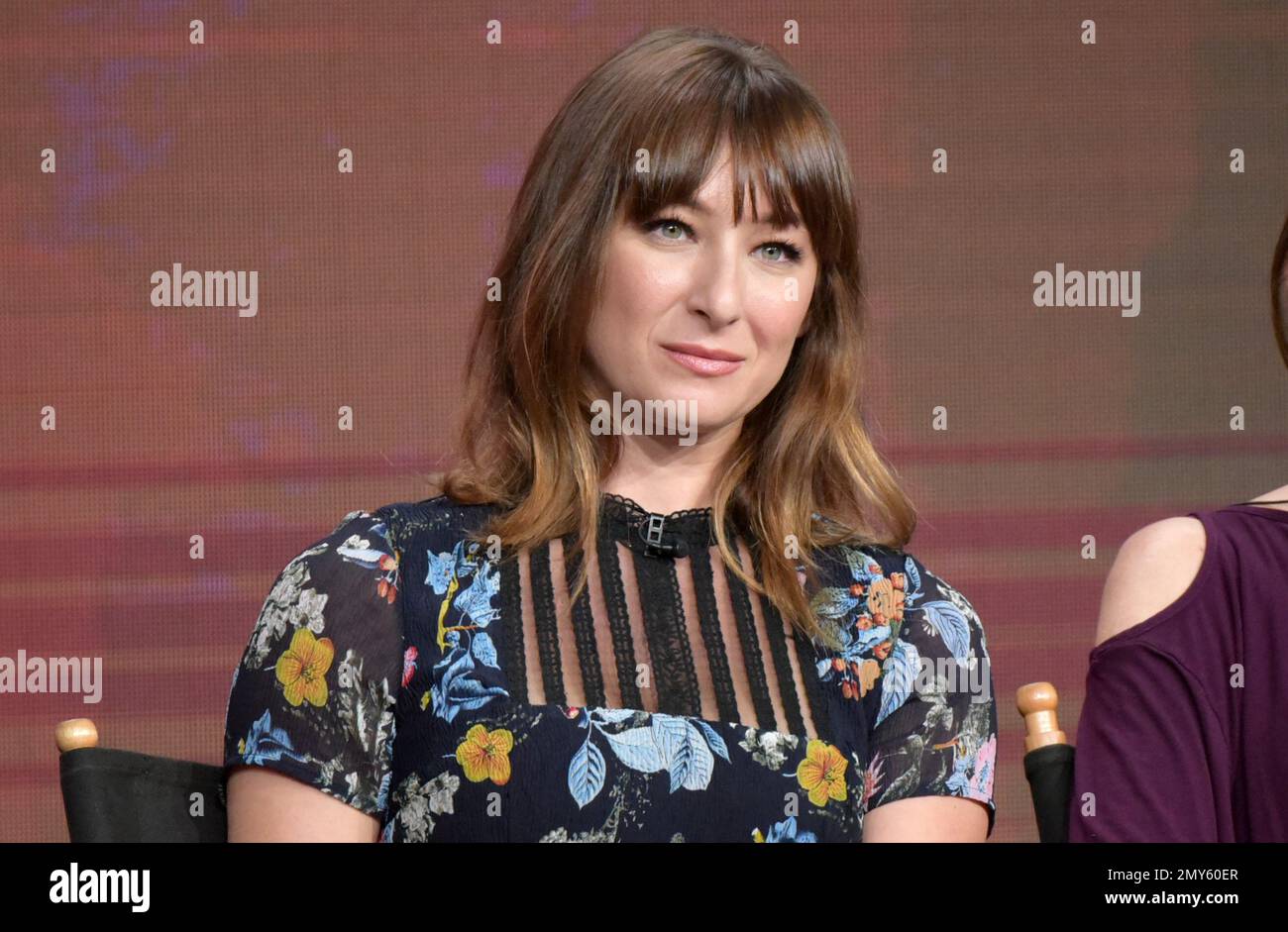 Isidora Goreshter participates in "Love & Marriage on TV" panel during